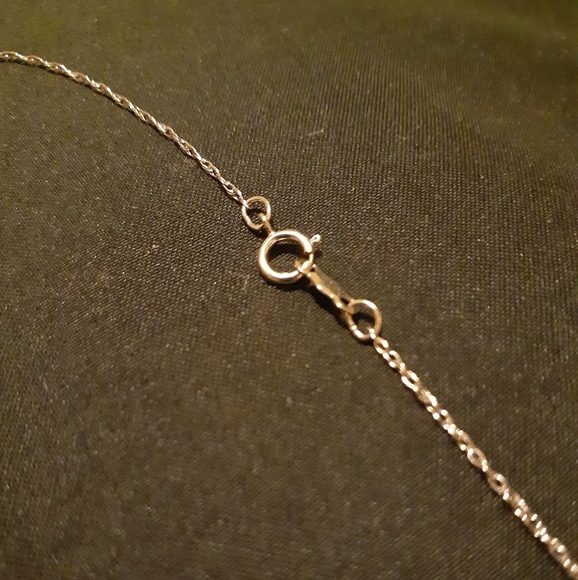 1 ctw Diamond Sterling Silver Heart Necklace - Picture 4 of 4